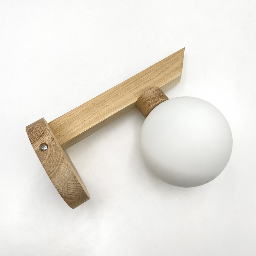 Nástenné svietidlo ANTONIO 1xG9/5W/230V dub/biela