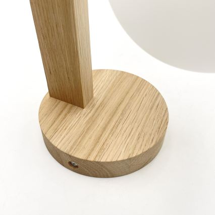 Nástenné svietidlo ANTONIO 1xG9/5W/230V dub/biela