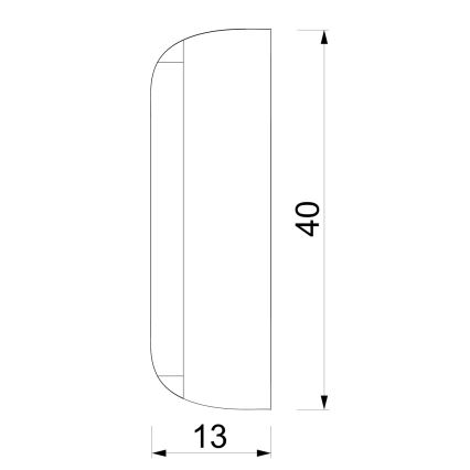 Nástenné svietidlo BARBOS 2xG9/8W/230V krémové