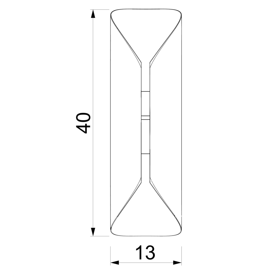 Nástenné svietidlo BARBOS 2xG9/8W/230V krémové