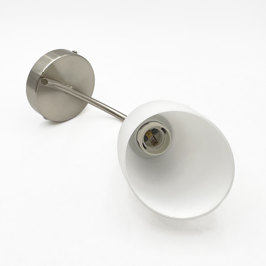 Nástenné svietidlo DONNA 1xE27/60W/230V nikel