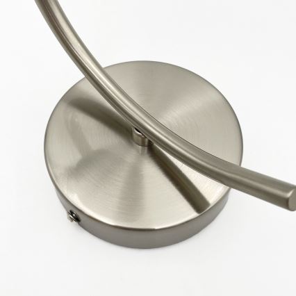 Nástenné svietidlo DONNA 1xE27/60W/230V nikel