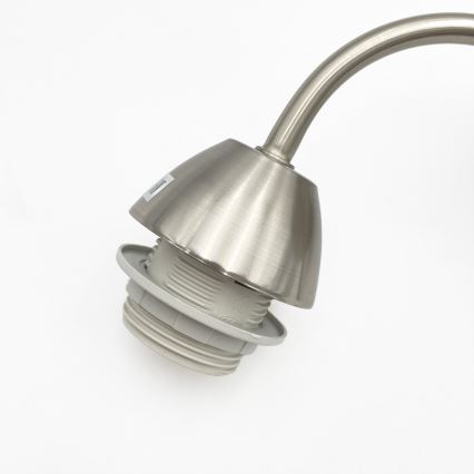 Nástenné svietidlo DONNA 1xE27/60W/230V nikel