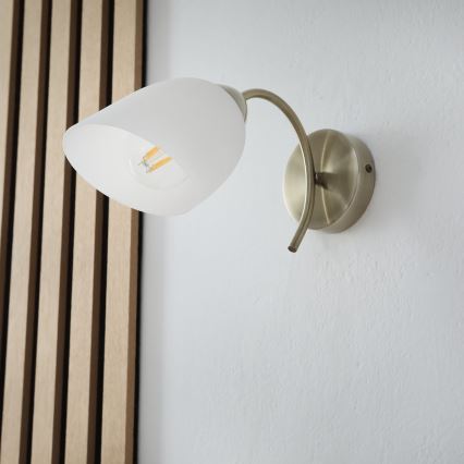 Nástenné svietidlo DONNA 1xE27/60W/230V patina