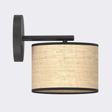 Nástenné svietidlo ECO 1xE27/15W/230V béžové/ratan