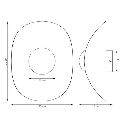 Nástenné svietidlo FIERO 1xG9/8W/230V béžové
