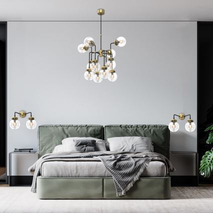 Nástenné svietidlo HYDRO 2 2xE14/15W/230V