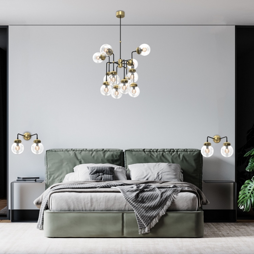 Nástenné svietidlo HYDRO 2 2xE14/15W/230V