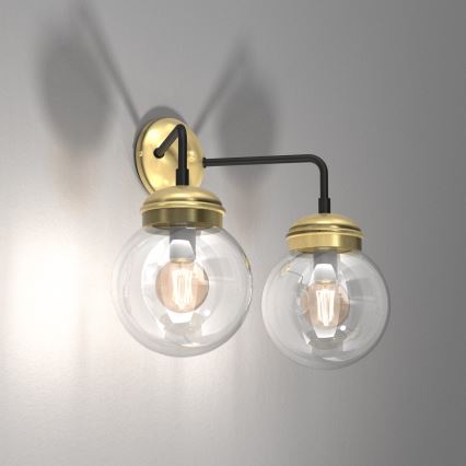 Nástenné svietidlo HYDRO 2 2xE14/15W/230V