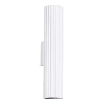 Nástenné svietidlo KARBON 2xGU10/10W/230V biela