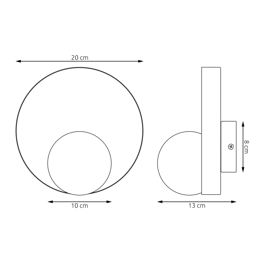 Nástenné svietidlo KIDO 1xG9/8W/230V béžové