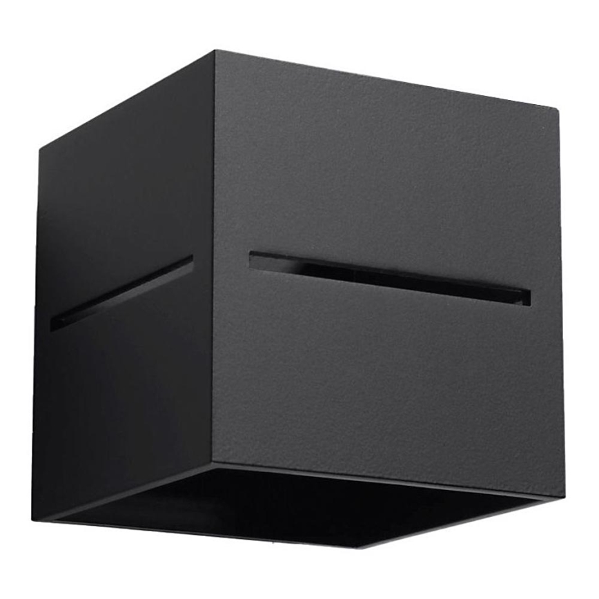 Nástenné svietidlo LOBO 1xG9/40W/230V čierna