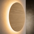 Nástenné svietidlo LUNA 4xG9/8W/230V pr. 30 cm dub