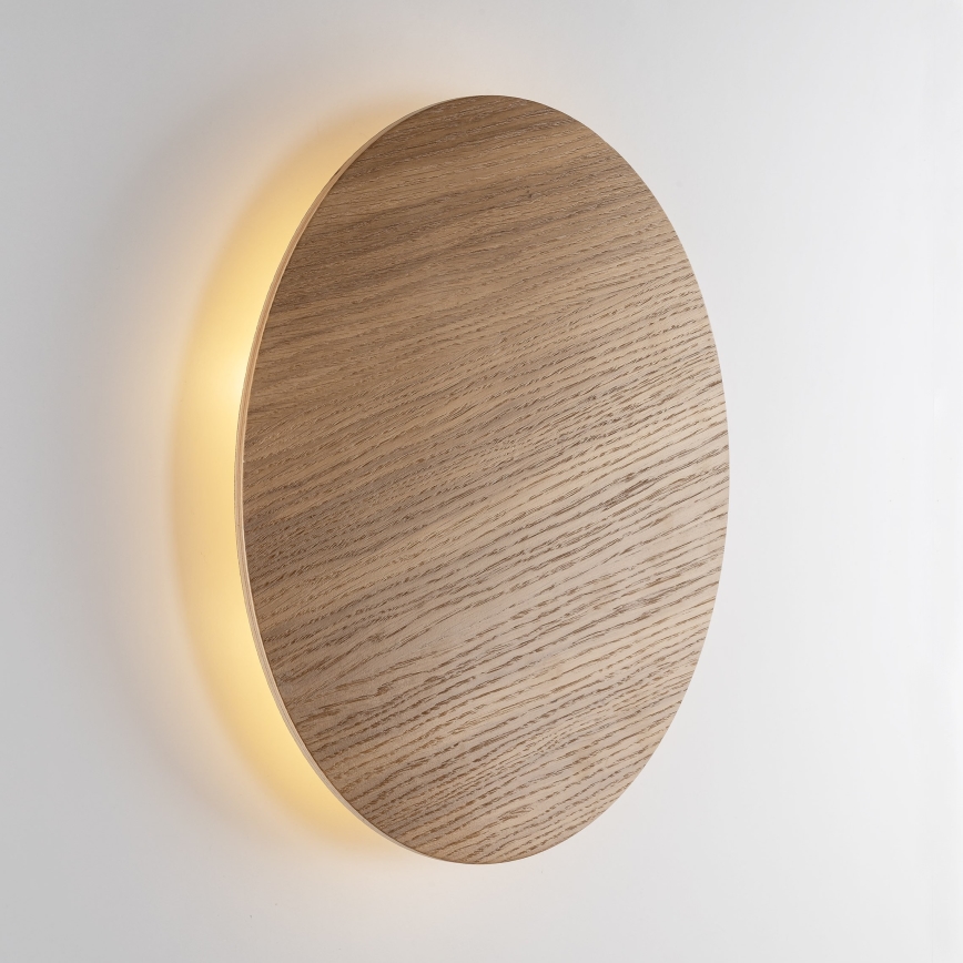 Nástenné svietidlo LUNA 4xG9/8W/230V pr. 40 cm hnedá