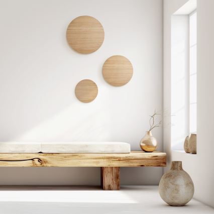 Nástenné svietidlo LUNA 4xG9/8W/230V pr. 40 cm hnedá