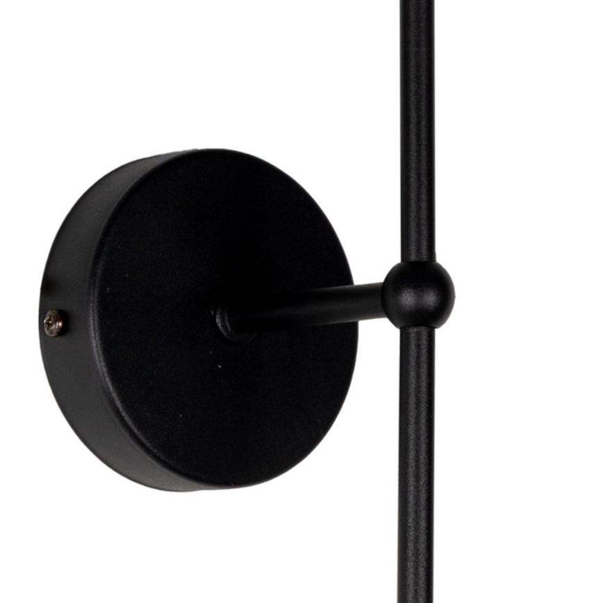 Nástenné svietidlo MADELA 1xE14/40W/230V biele/čierne