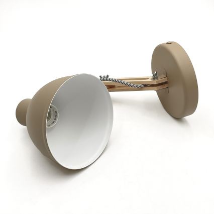 Nástenné svietidlo MARCELLO 1xE27/15W/230V béžové