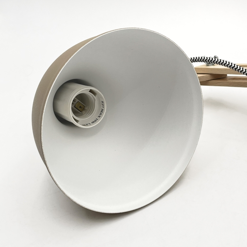 Nástenné svietidlo MARCELLO 1xE27/15W/230V béžové