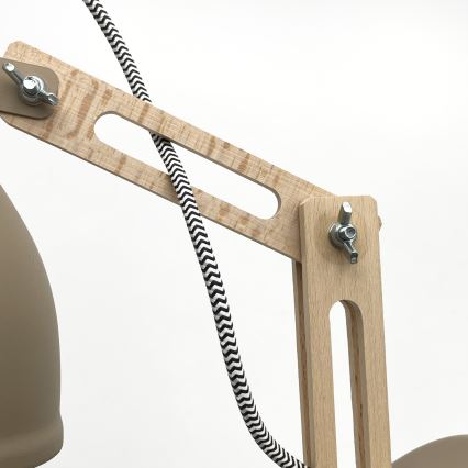 Nástenné svietidlo MARCELLO 1xE27/15W/230V béžové