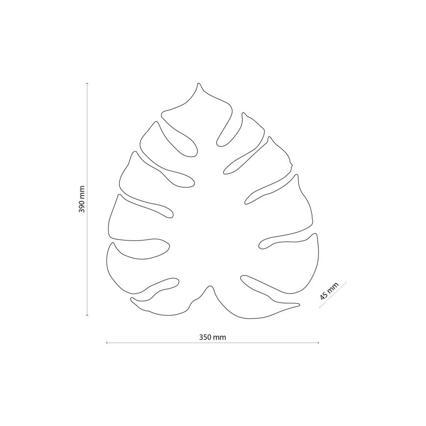 Nástenné svietidlo MONSTERA 3xG9/6W/230V čierne