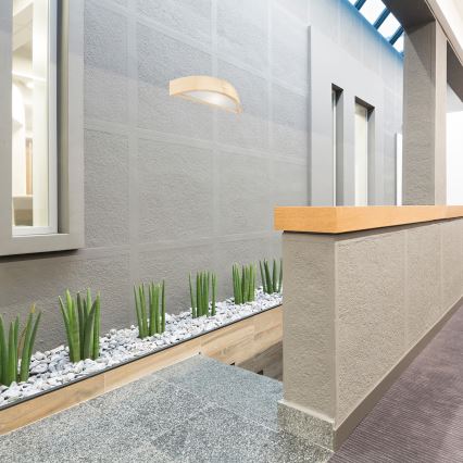 Nástenné svietidlo NATURAL 1xE27/60W/230V borovica/béžová