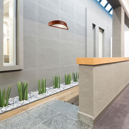 Nástenné svietidlo NATURAL 1xE27/60W/230V borovica/hnedá