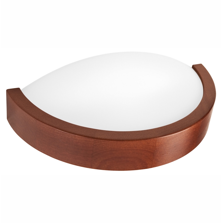 Nástenné svietidlo NATURAL SLIM 1xE27/60W/230V borovica/hnedá