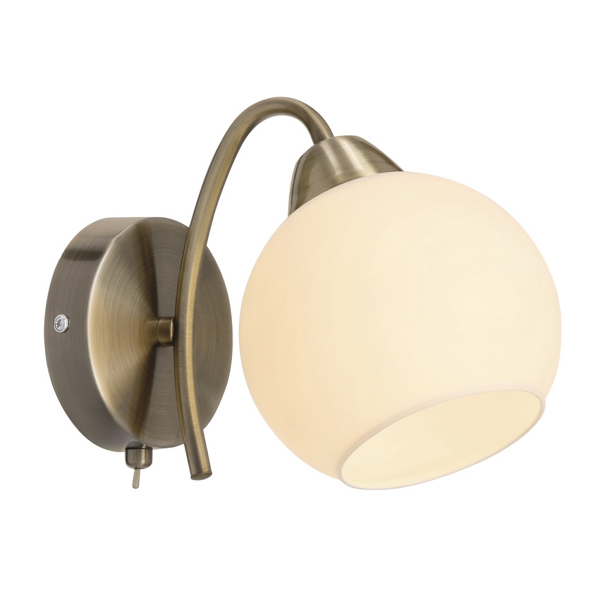 Nástenné svietidlo NESTOR 1xE27/40W/230V mosadz