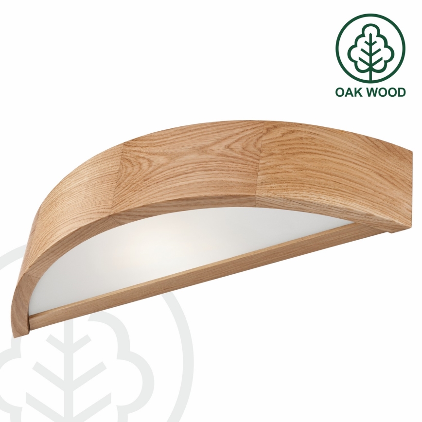 Nástenné svietidlo OAK 1xE27/60W/230V dub