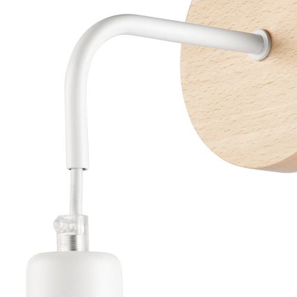 Nástenné svietidlo ORAZIO 1xE27/60W/230V buk - FSC certifikované