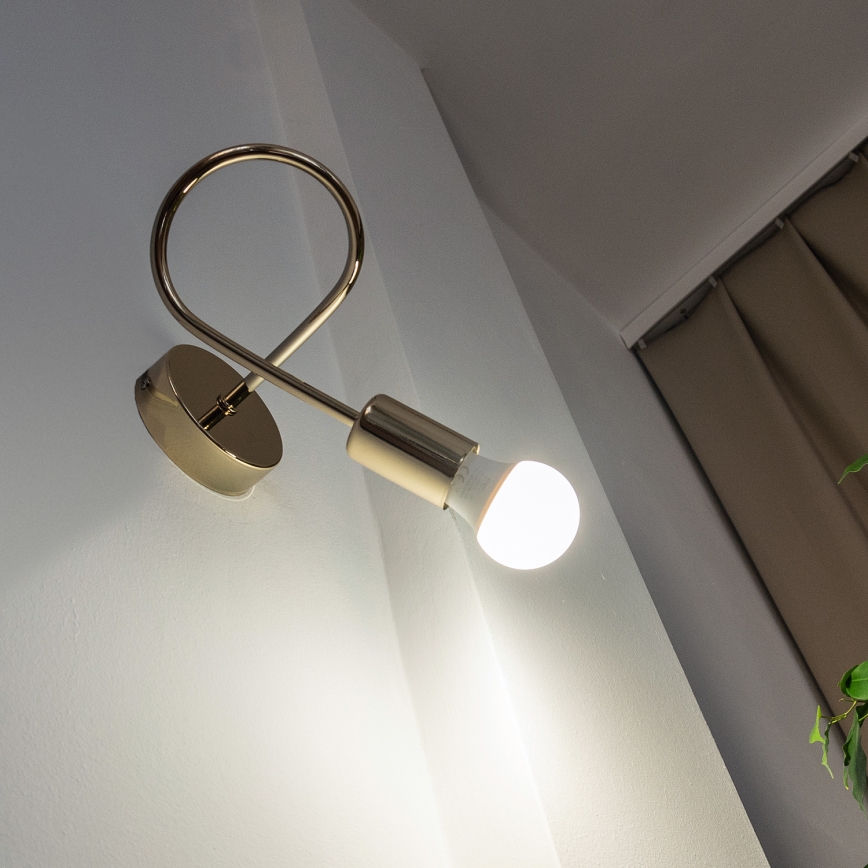 Nástenné svietidlo OXFORD 1xE27/15W/230V zlaté