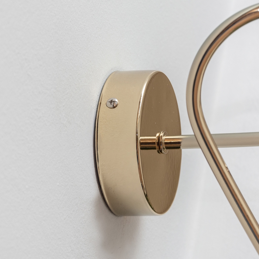 Nástenné svietidlo OXFORD 1xE27/15W/230V zlaté