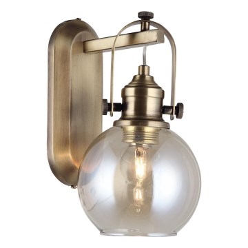 Nástenné svietidlo POLINO 1xE27/40W/230V bronzové