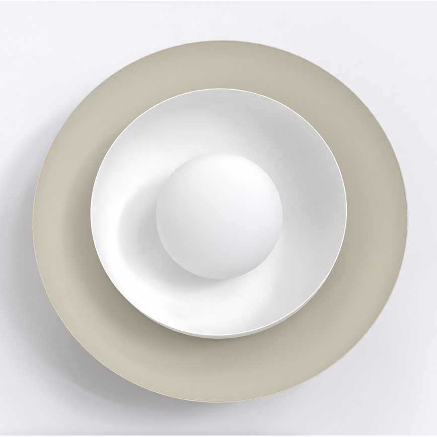 Nástenné svietidlo POPPI 1xG9/8W/230V béžová/biela