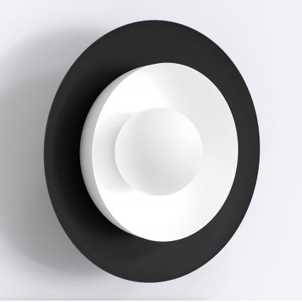 Nástenné svietidlo POPPI 1xG9/8W/230V čierna/biela