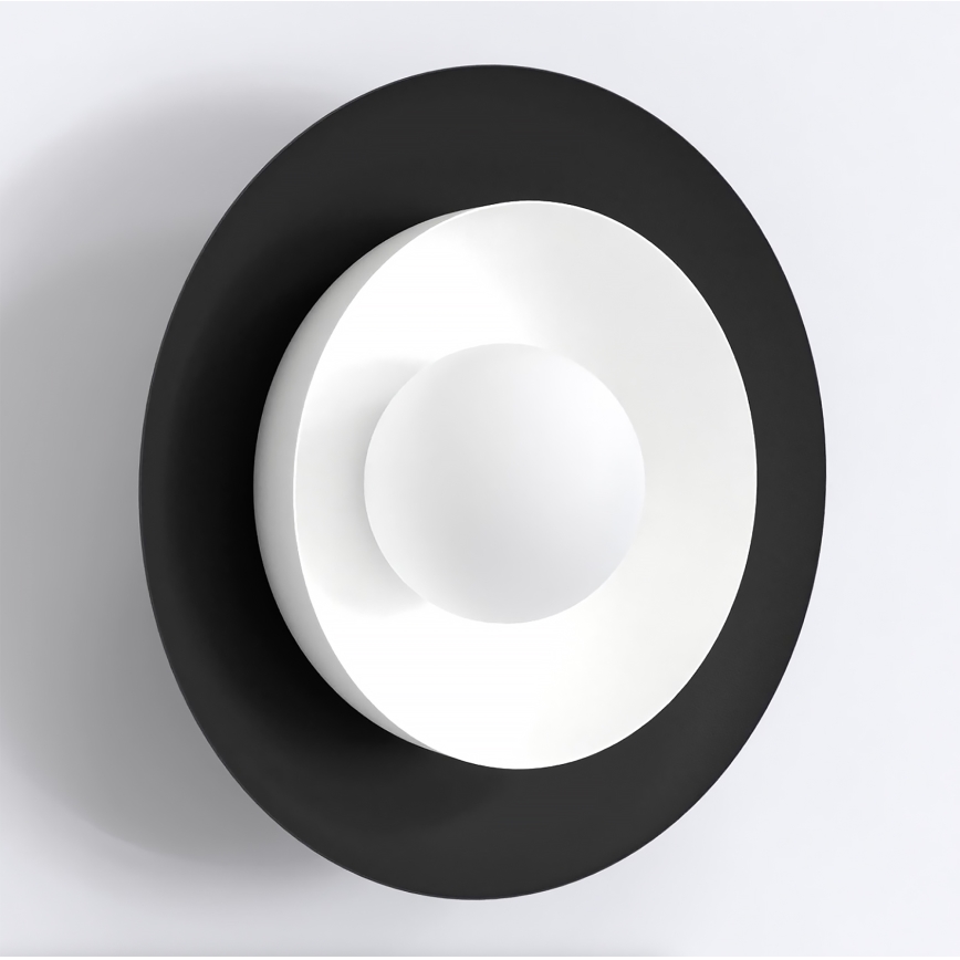 Nástenné svietidlo POPPI 1xG9/8W/230V čierna/biela