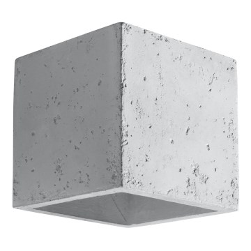 Nástenné svietidlo QUAD 1xG9/40W/230V beton Nástenné svietidlo QUAD 1xG9/40W/230V beton