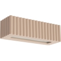 Nástenné svietidlo RIGATA 1xE27/15W/230V keramika/taupe