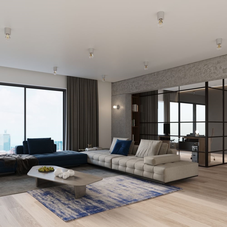 Nástenné svietidlo SALGADO 1xE27/15W/230V betón