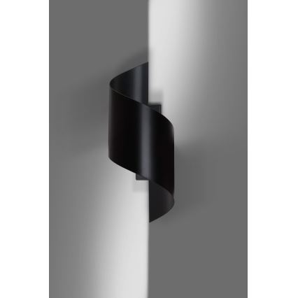 Nástenné svietidlo SPINER 1xG9/8W/230V čierna