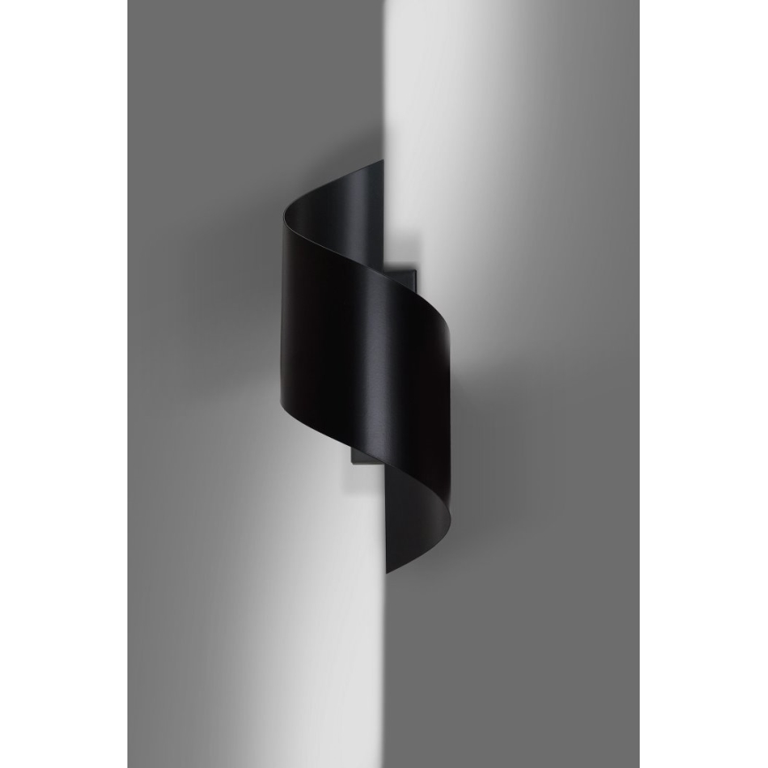 Nástenné svietidlo SPINER 1xG9/8W/230V čierna