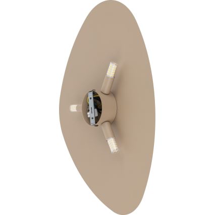 Nástenné svietidlo STONE 3xG9/8W/230V 37x49 cm béžová