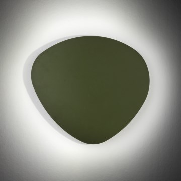 Nástenné svietidlo STONE 3xG9/8W/230V 37x49 cm zelená