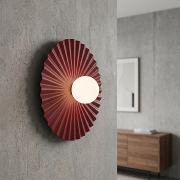Nástenné svietidlo UMBRA 1xG9/8W/230V červená