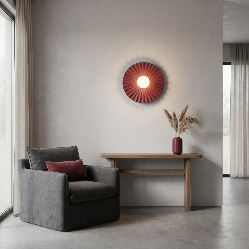Nástenné svietidlo UMBRA 1xG9/8W/230V červená