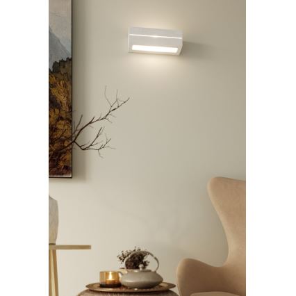 Sollux SL.0231 - Nástenné svietidlo VEGA LINE 1xE27/60W/230V biela