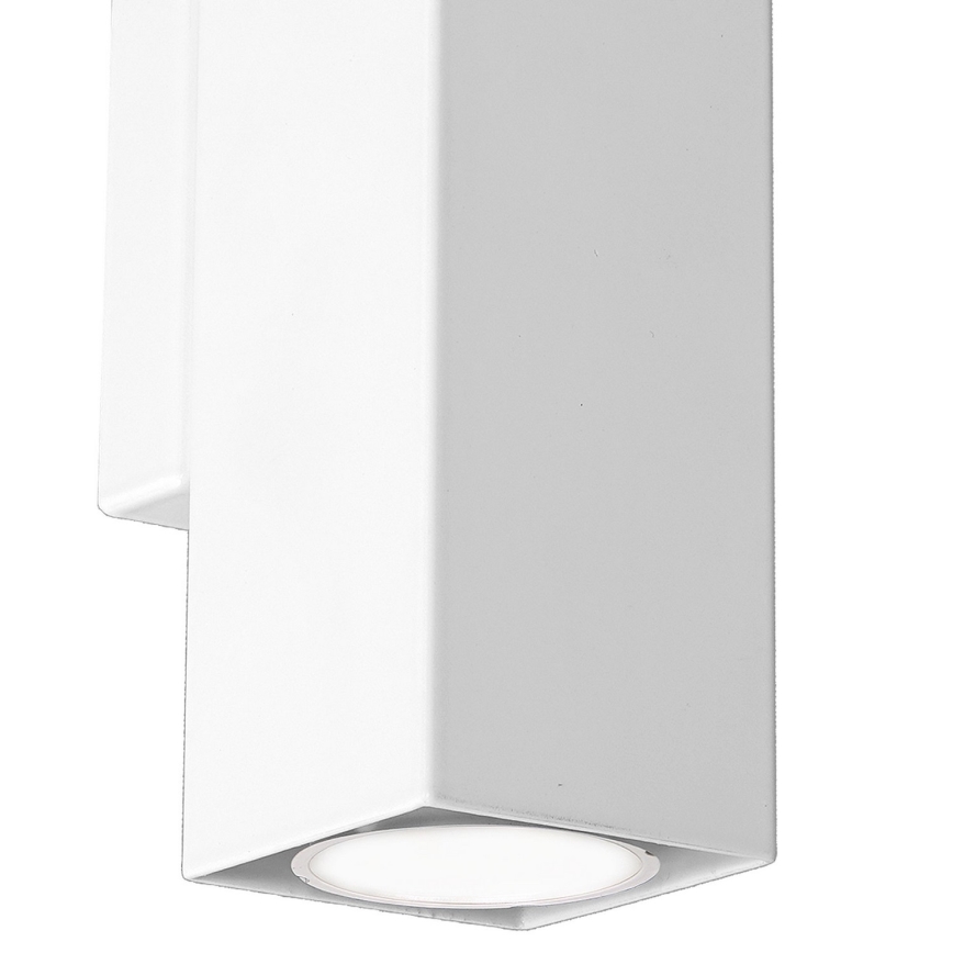 Nástenné svietidlo WALL 2xGU10/8W/230V biela