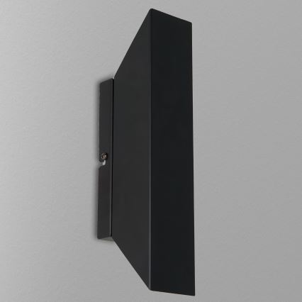 Nástenné svietidlo WALL 2xGU10/8W/230V čierna