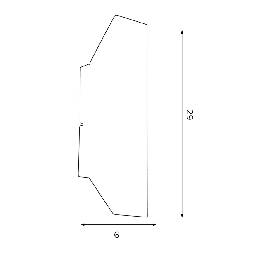 Nástenné svietidlo WALL 2xGU10/8W/230V čierna