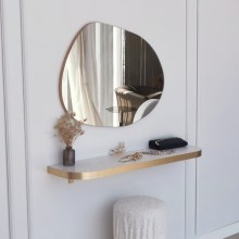 Nástenné zrkadlo GUSTO 75x55 cm
